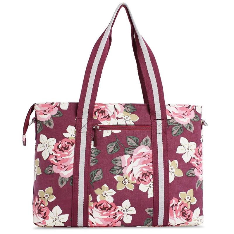 Fashionable Printing Canvas Laptop Case Bag Backpack Handbags (FRT3-395)