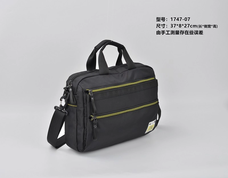 Waterproof Nylon Fashion Design Business Briefcase Men Messenger Bag
