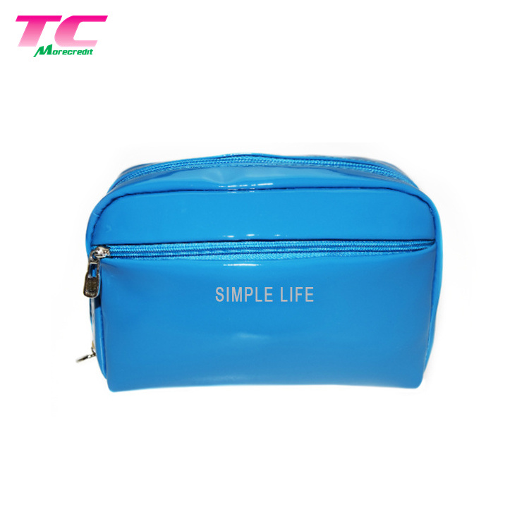 Customized Transparent Waterproof Clear Plastic Travel PVC Makeup Cosmetic Bag with Zipper