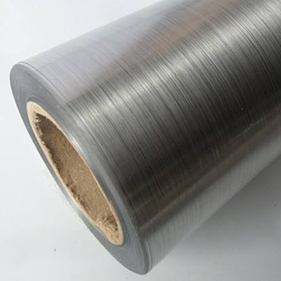 Wire Drawing Brushed Colorful Metalized Pet Film for Panel Decoration 2bf2-5