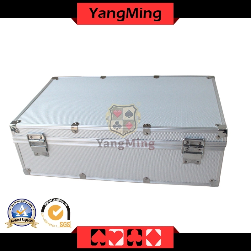 760PCS Chip Set Carrier Casino Poker Chips Aluminum Chip Case with Handle Ym-Ab01