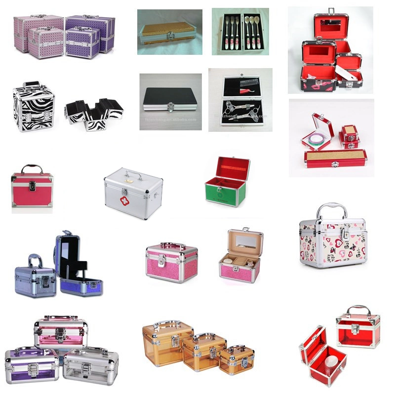 Makeup Box Jewelry Organiser Vanity Storage Box Beauty Cosmetic Case