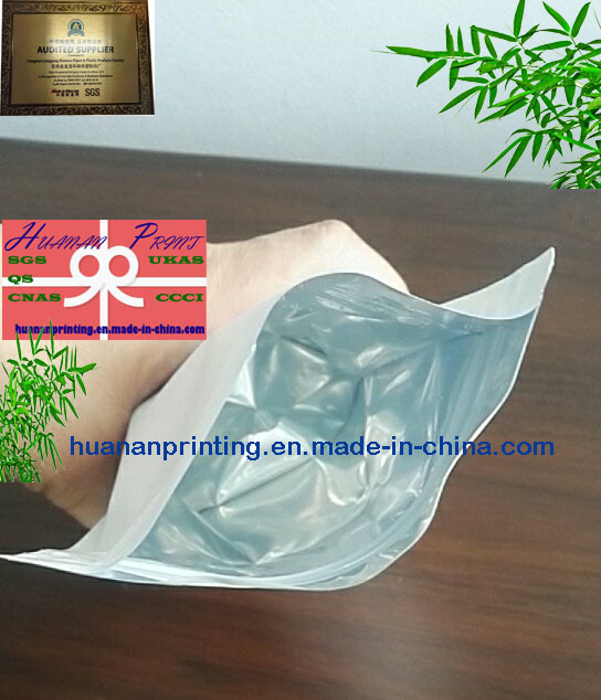 Plastic Stand up Ziplock Coffee Packaging Bag with One Side Zipper