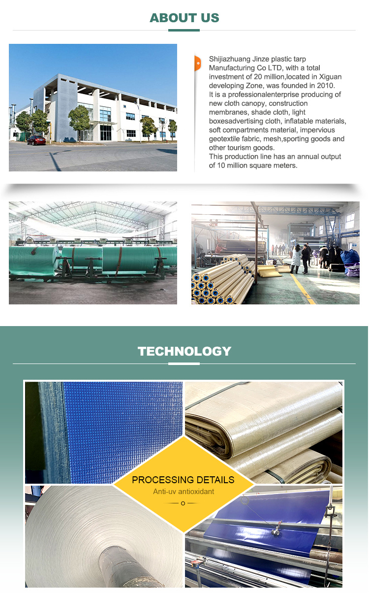 PVC Tarpaulin Stock PVC Laminated Coated Canvas Fabric