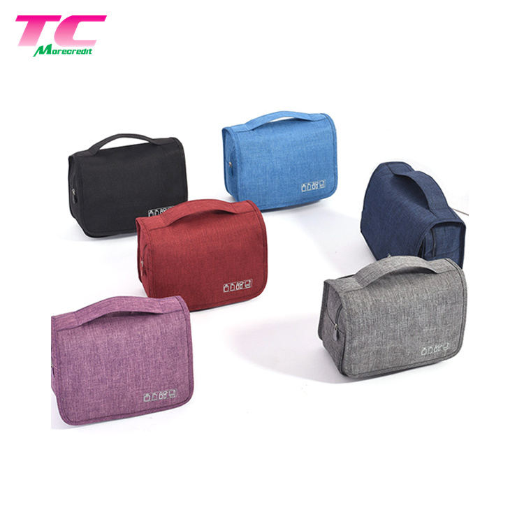 Durable Travel Makeup Bag Waterproof Wholesale Canvas Cosmetic Bag