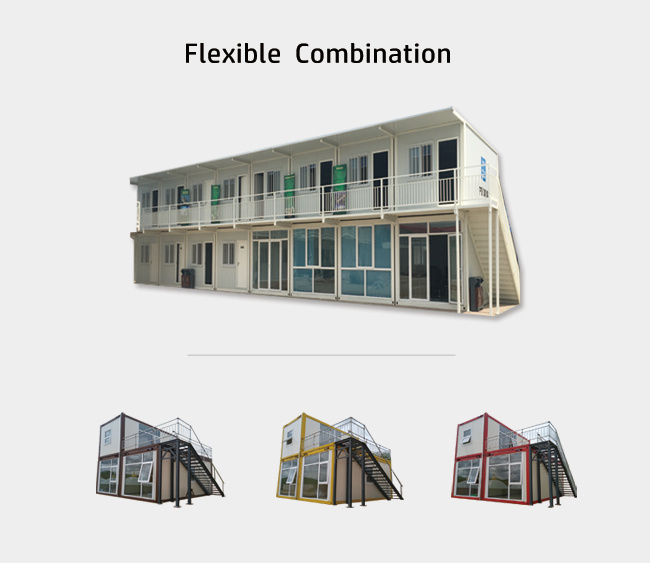 Flexible Prefabricated Container House for Shcool Students as Dormitory