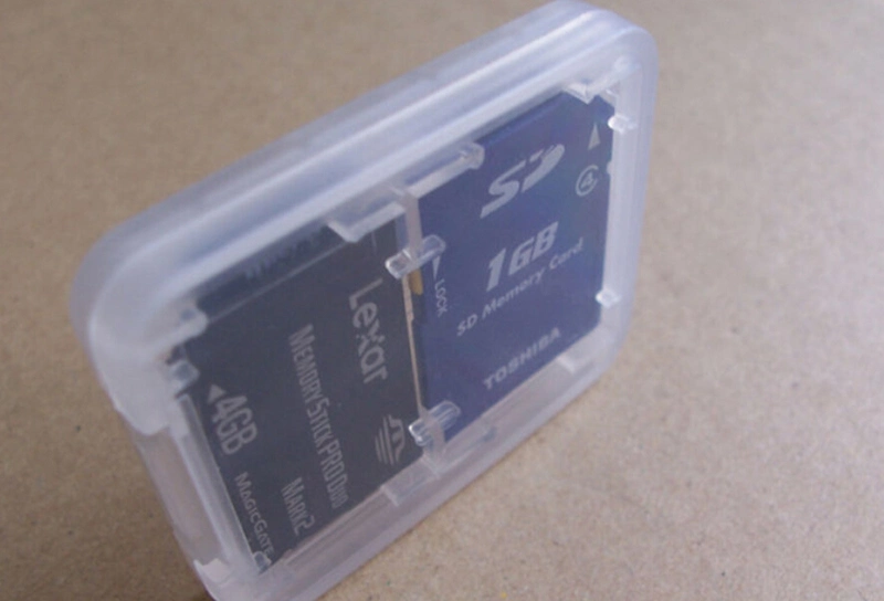 8 in 1 Plastic Memory Card Case for Micro SD SD Card