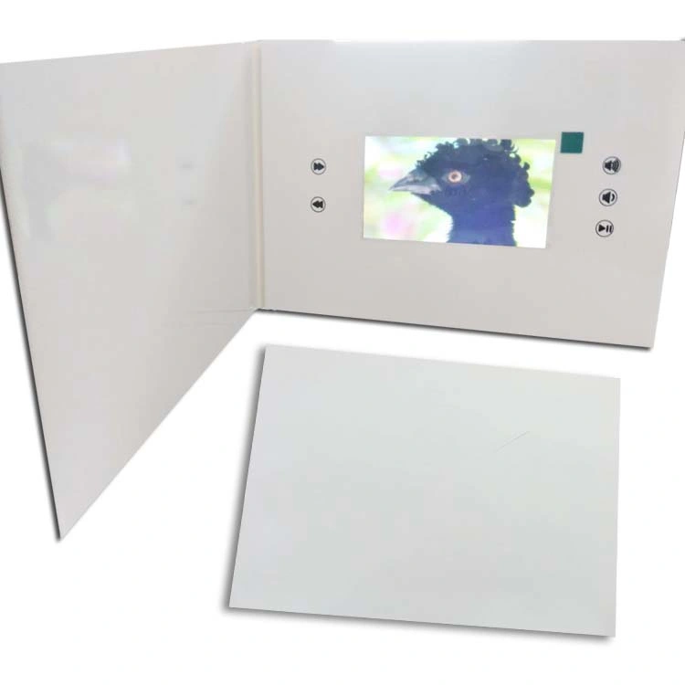 Handmade 4.3 Inch Video Business Cards LCD Video Book Video Card