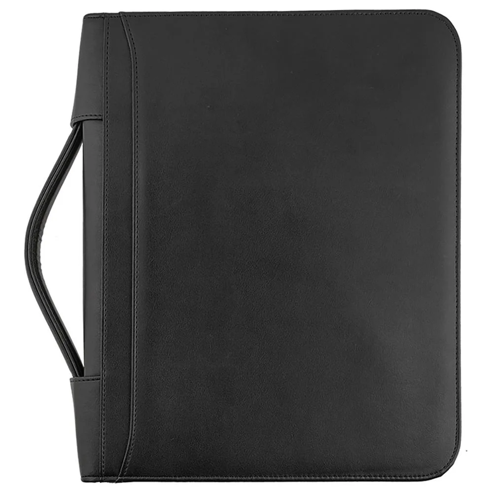 PU Leather Business Briefcase Wallet Document Holder File Organizer Portfolio Leather Folder