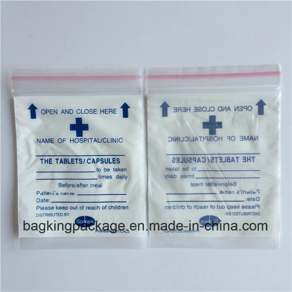 LDPE Medical Drug Envelop, Medicine Reclosable Bag