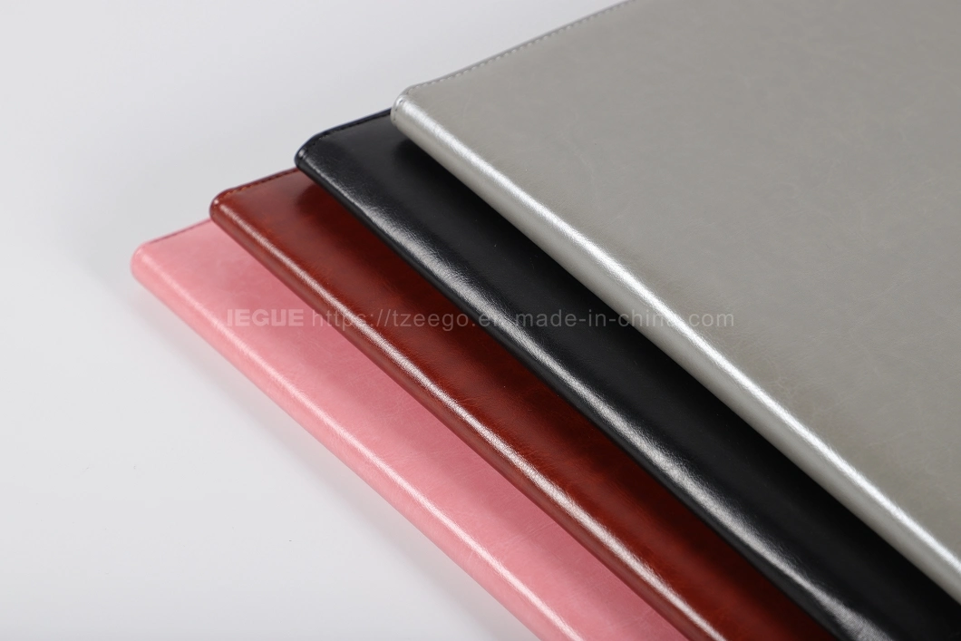 Hot Sell PU Leather A4 Manager File Folder Multifunction Portfolio File Case Conference File Holder with Calculator