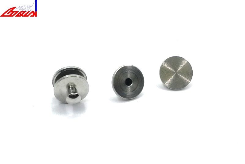 CD Stripe Button Male and Female Button Stainless Steel Snap Fastener for Watchband or for Bag Brass Buckle