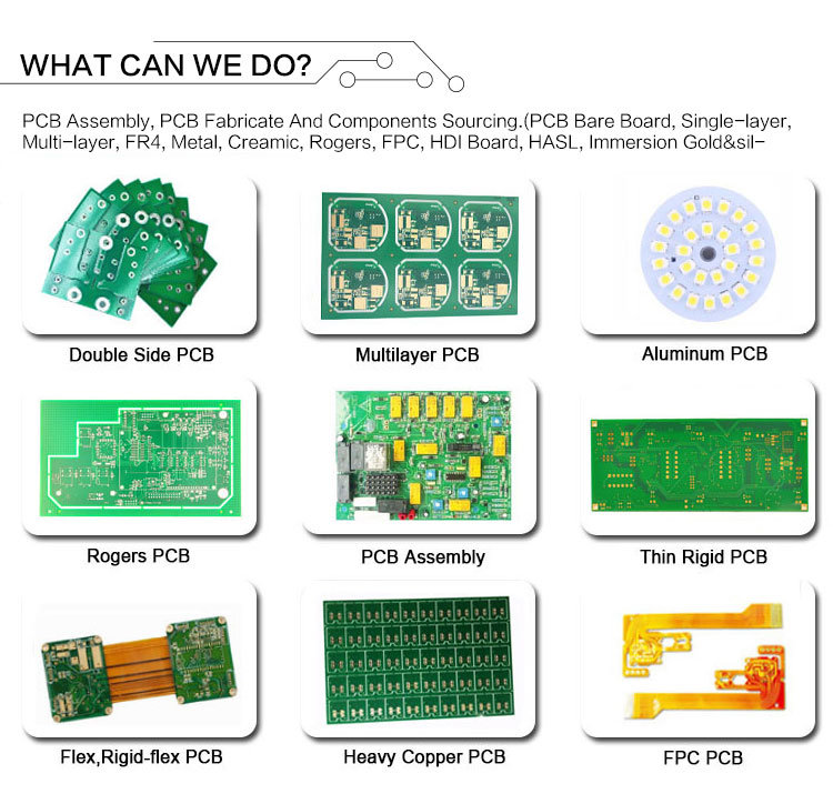 Electronics Bom Gerber Files 94vo Double-Sided Board PCB Manufacturer Shenzhen