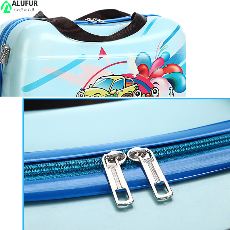 Kids Ride-on Suitcase Carry on Luggage Sit-on Suitcase Printed Pattern