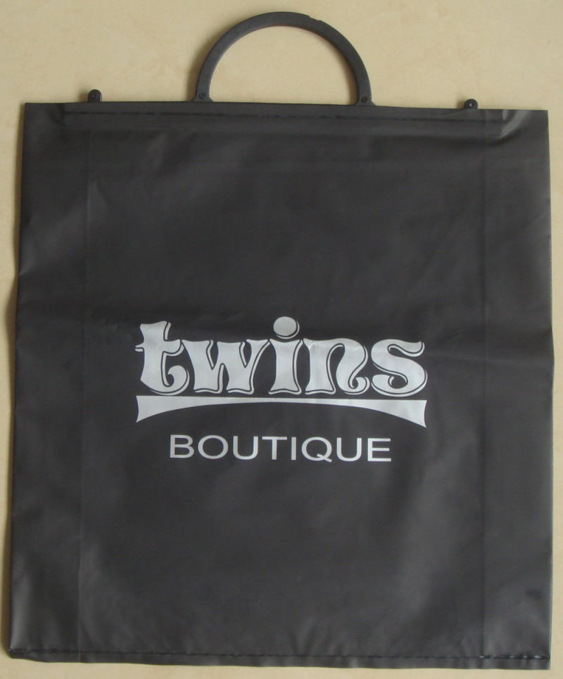 Sell 2015 Shopping Bags, Plastic Handle Bags, Clip Handle Bags, Promotional Bag, Cosmetic Bags (S-08)