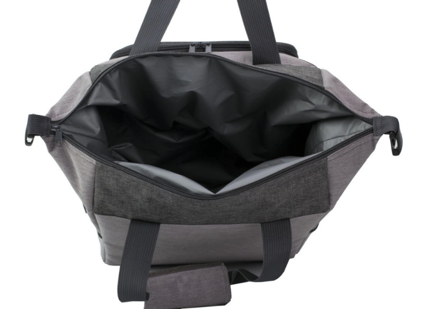 Lunch Cooler Bag with Zip Pockets and Net Side Pockets