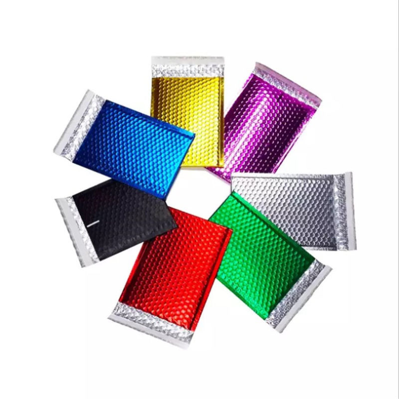 Custom Size Plastic Bubble Mailer Recycled Aluminium Foil Bubble Envelope