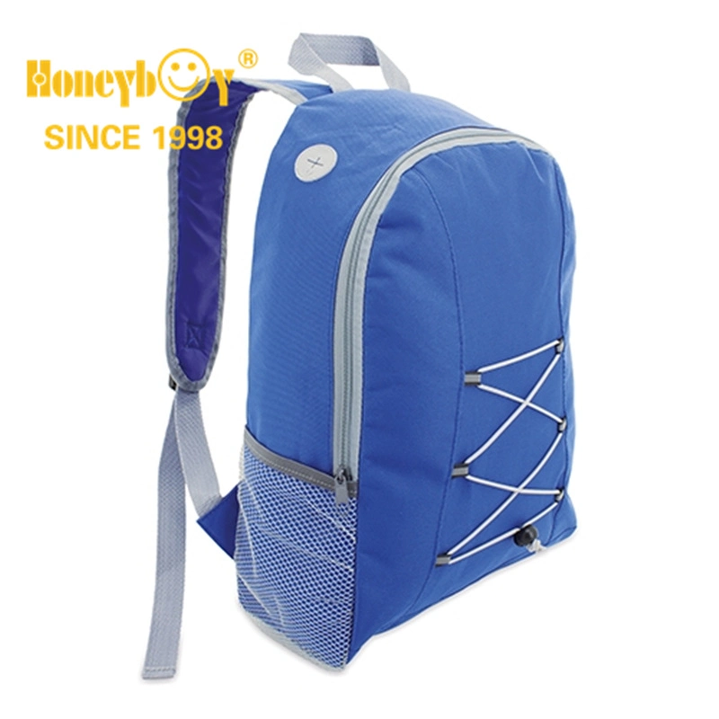 Backpack with Mesh Pockets and Earphone Pockets