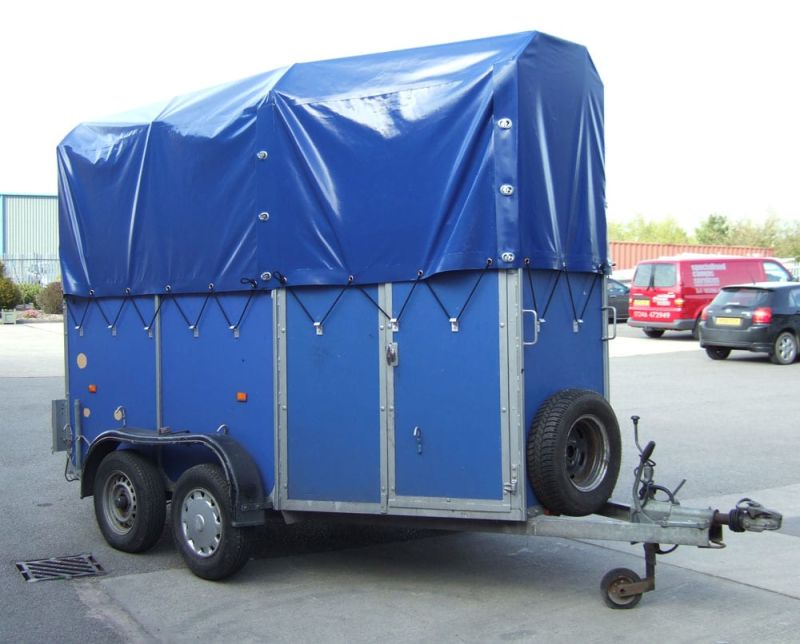PVC Blue Tarpaulin for Container Covering