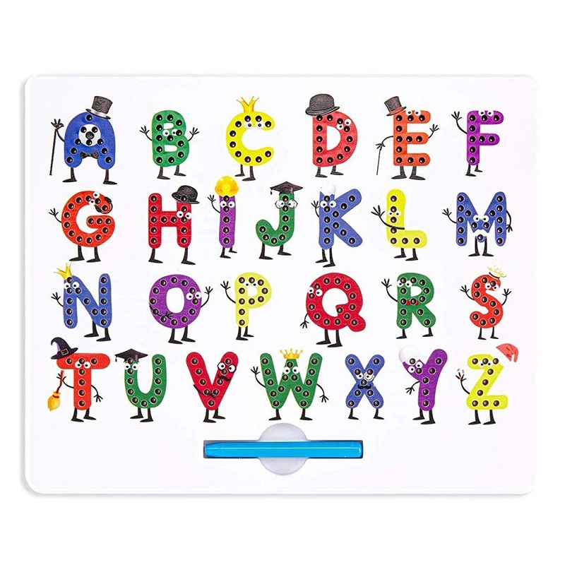 Colorful Magnetic Drawing Board Preschool Educational Toys for Children Gifts