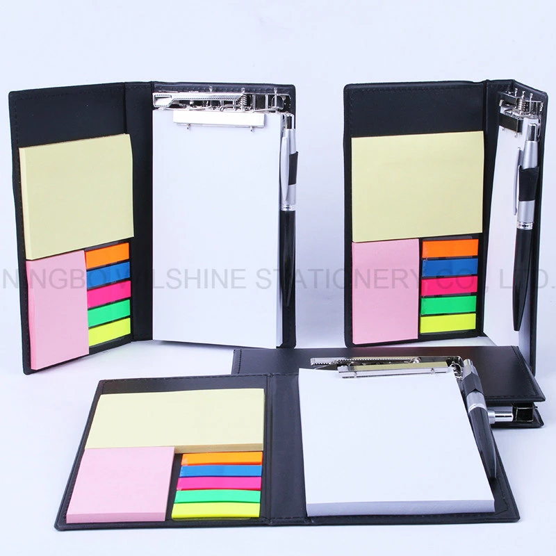 Writing Memo Pad with Clip Folder for Business Gift (PN0247)