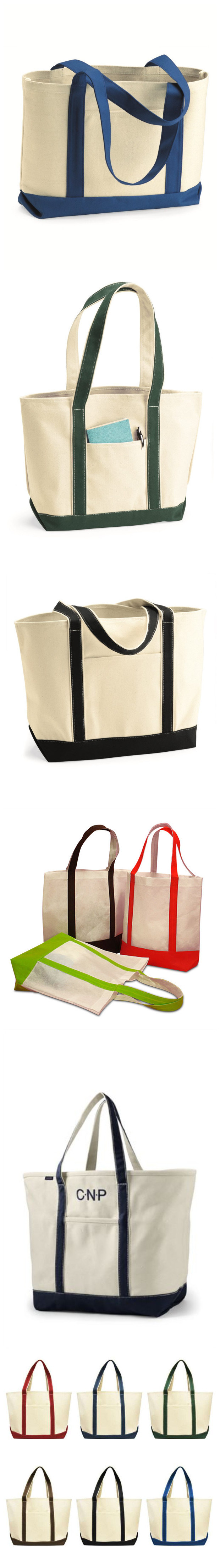OEM Simple Canvas Bag/Canvas Shopping Bag/Cotton Canvas Tote Bag with Strong Handle