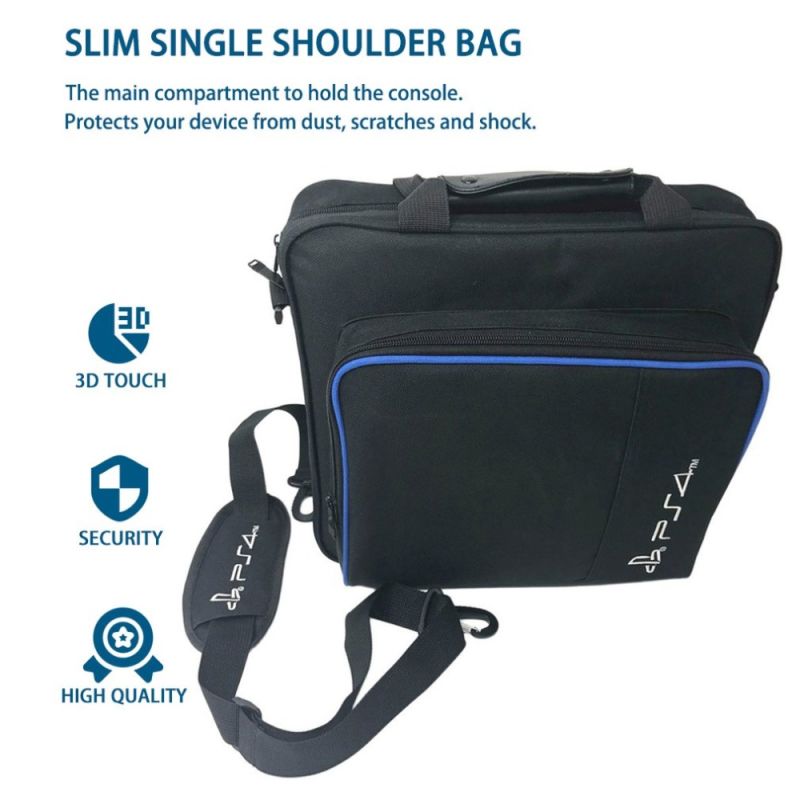 Game Controller Storage Bag Shockproof Gamepad Carry Case Portable Waterproof Detachable EVA Storage Bag