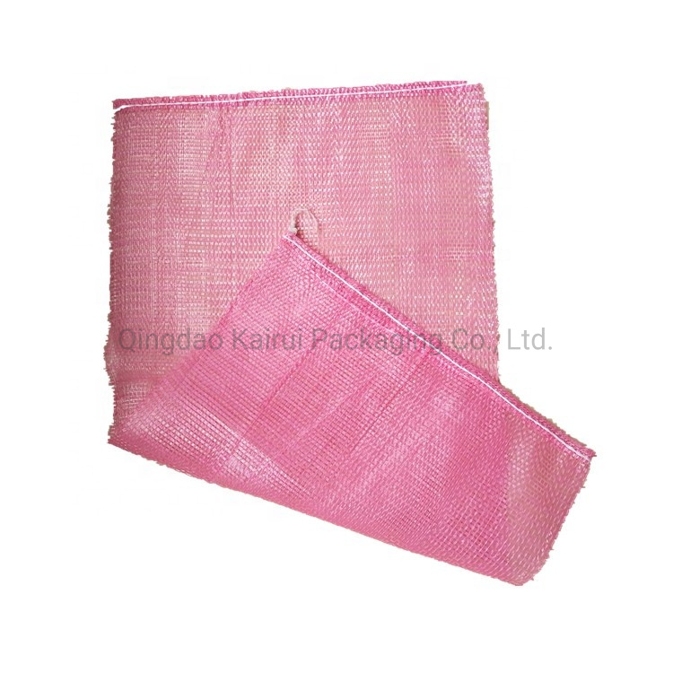 Wholesale UV PP Leno Tubular Firewood Mesh Net Bag