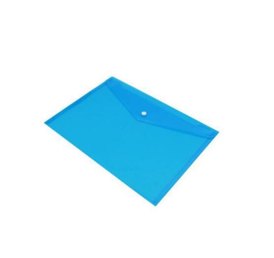 Customized Logo Printed A5 Clear Bag File Folder