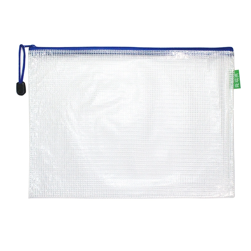 Good Price Portable Transparent B5 PVC Stationery Storage Student Teacher Officer Document File Bag