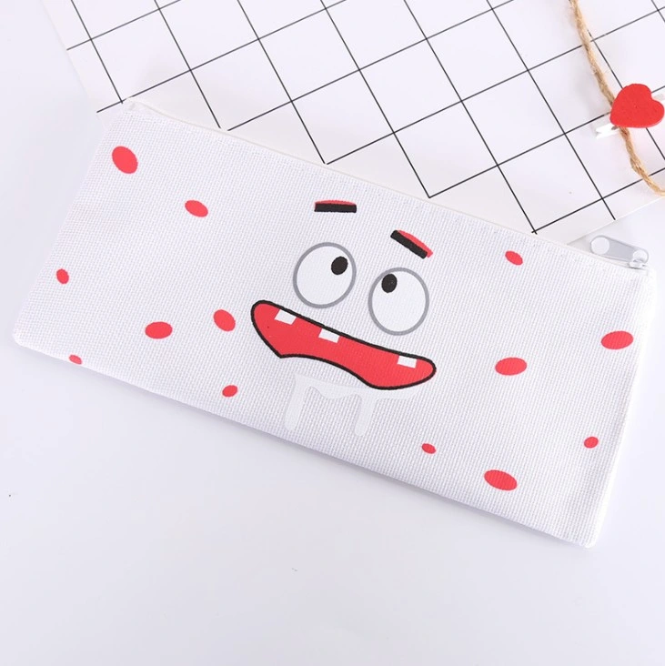 Cartoon Pencil Case Cute Student Stationery Oxford Canvas Pencil Bag Storage Pencil Bag