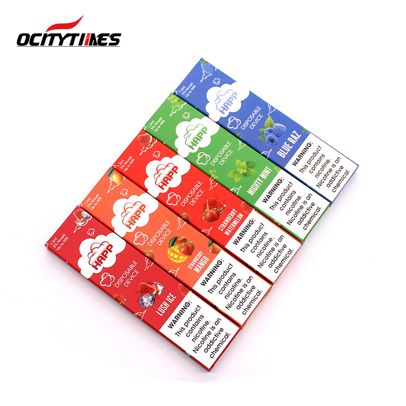 Custom Vaporizer Pen Nicotine Salt Prefilled Disposable Oil Vape Pen
