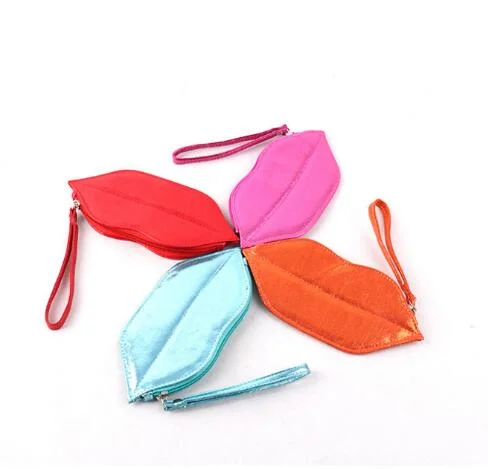 Lip-Type Cosmetic Bag Korean Hand Portable Cosmetic Bag