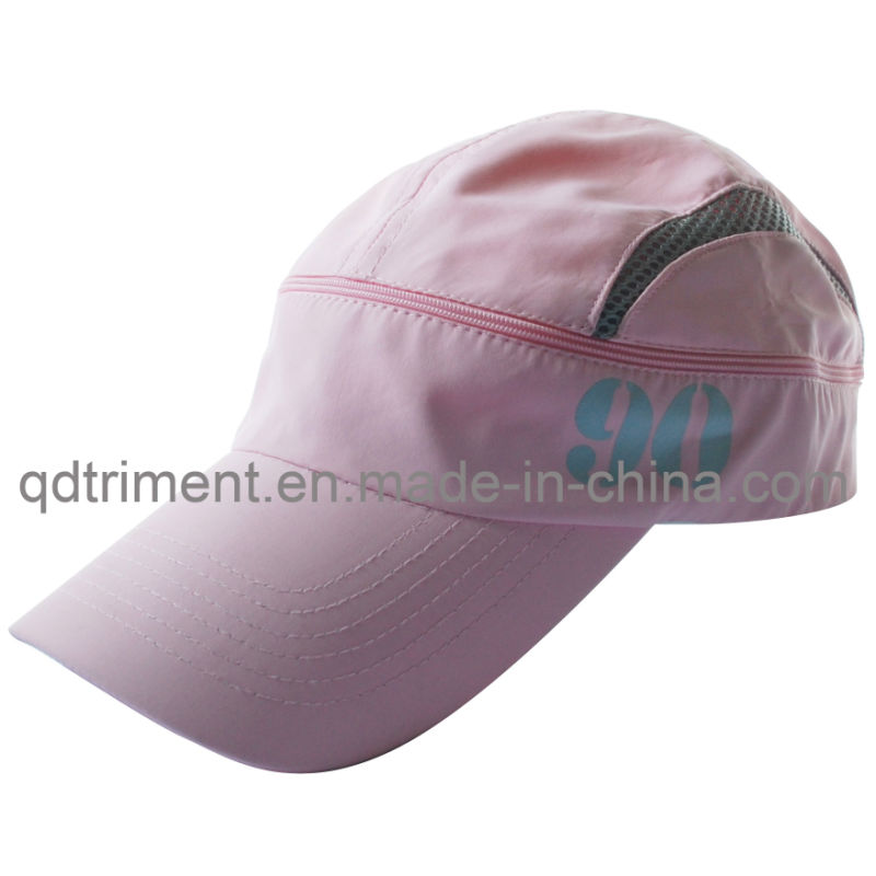 Polyester Microfiber Magic Zipper Racing Sport Cap (TMR0546-1)