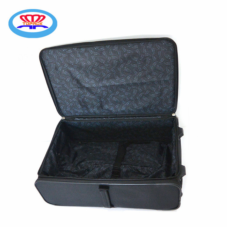 Light Weight Black Foldable Travel Trolley Bag/ Folding Trolley Case/Travel Suitcase / Day Trip Bag