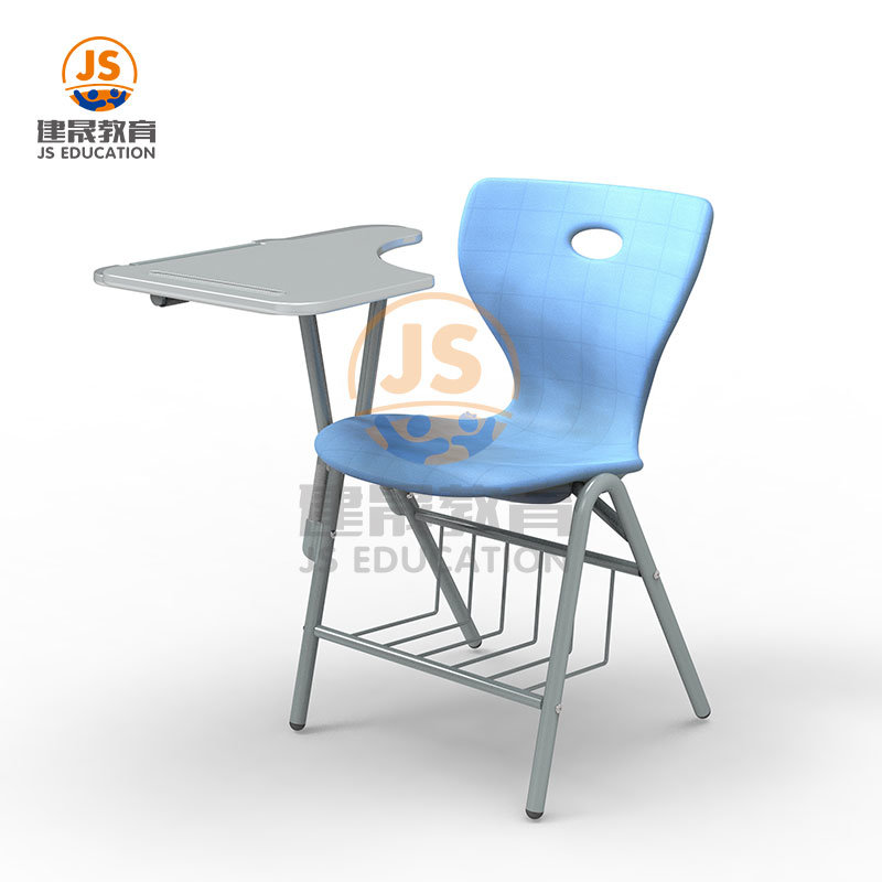 Europe Style High School Writing Chair with Writing Pad
