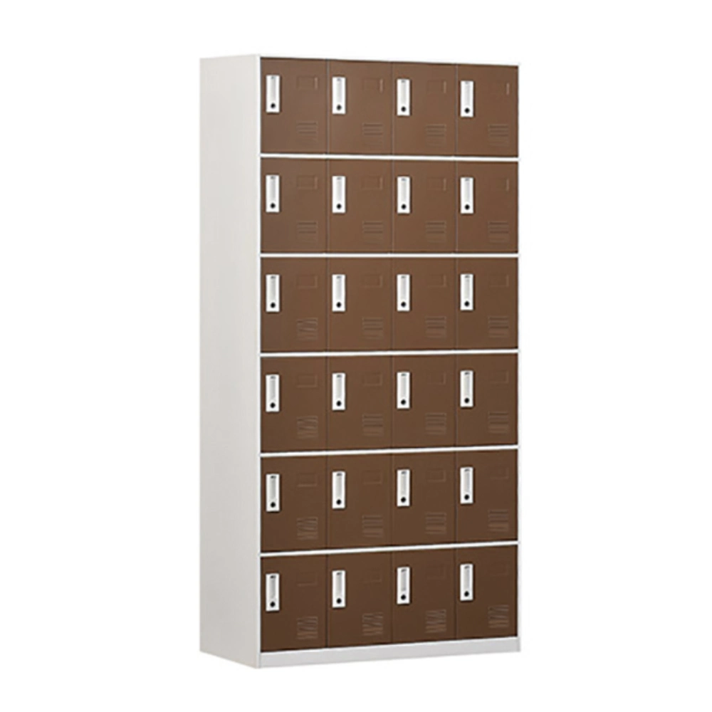 Commercial Metal Clothes Cabinet Locker Easy Install Steel Clothes Wardrobe