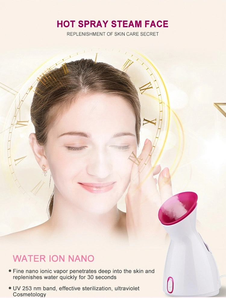 Beauty Skin Care Nano Ionic Home Sauna SPA Face Humidifier Atomizer Facial Steamer