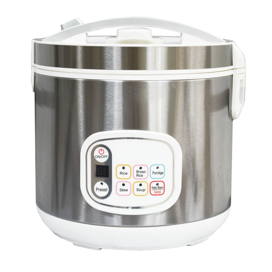 Commercial Electric Multilayer Rice Steamer Cooker Large Volume Restaurant Kitchen Food Steamer