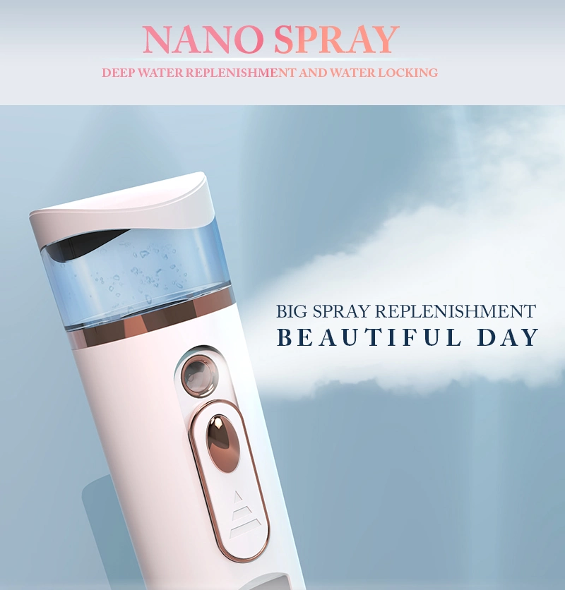 Portable 40ml Electric Facial Steamer Mist Sprayer Nano Mister Wholesale