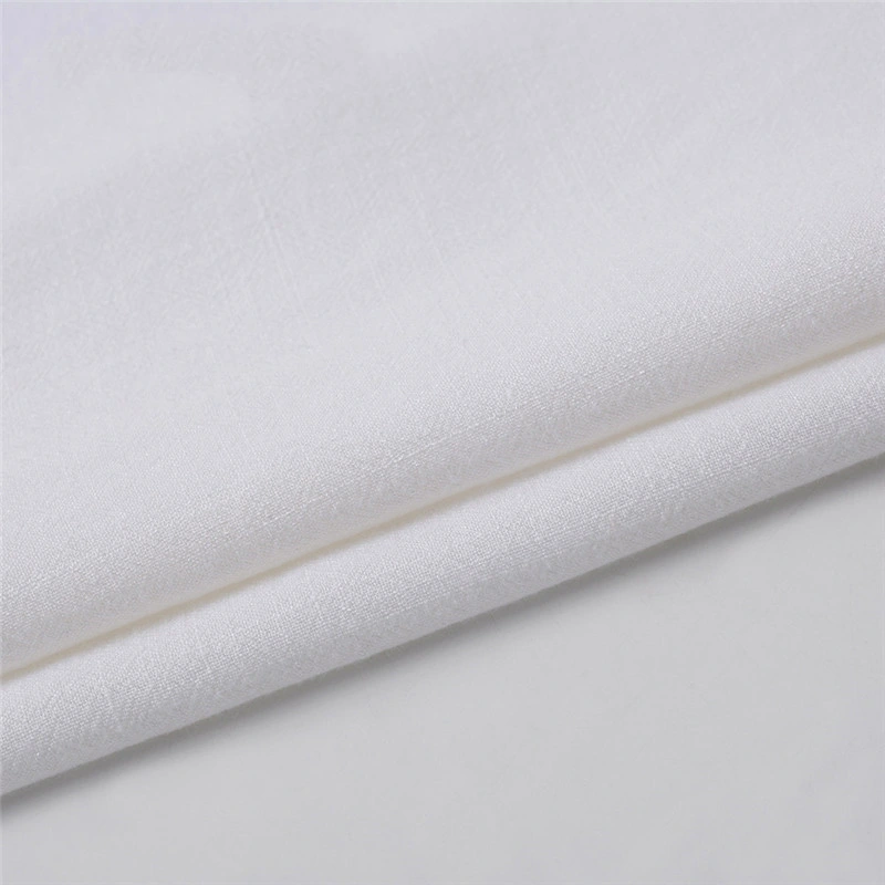 Solid Color Fabric High Quality for Garment Bedding Sheet Curtain 100% Linen Fabric