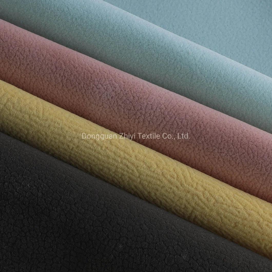100% Polyester Flocking Fabric Home Textile for Sofa Car Seat Cushion Shoe Curtain Garment Pillow Bedding