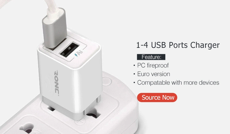 Portable Travel Adapter Dual USB Charger