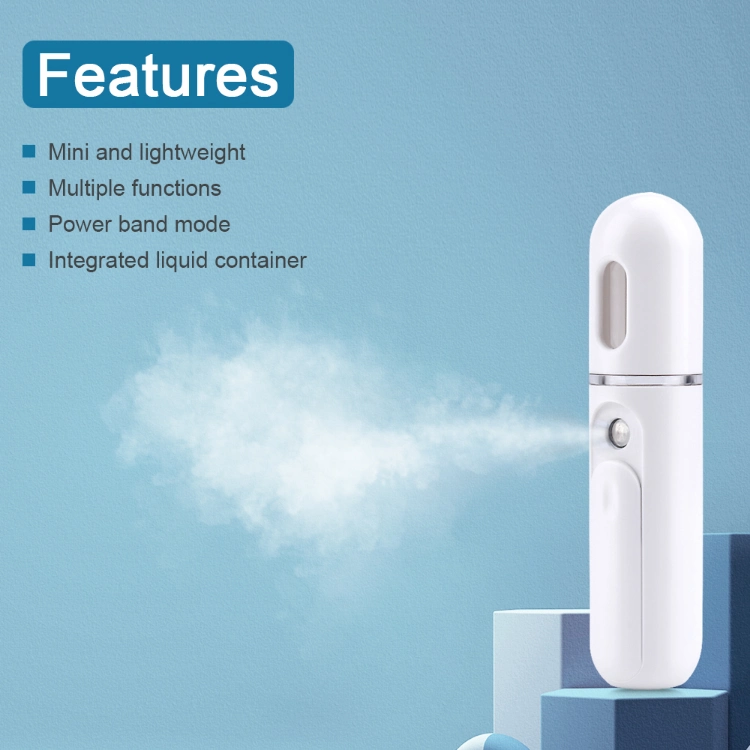Home Use Mini Electric Ultrasonic Portable Nano Facial Steamer