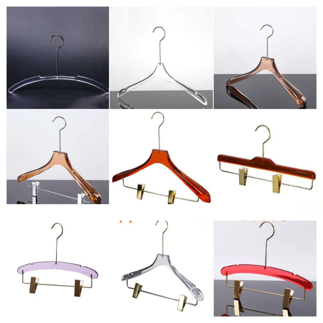 Clothes Hanger Garment Hanger Clear Plexiglass Clothes Hanger Cloth Rack