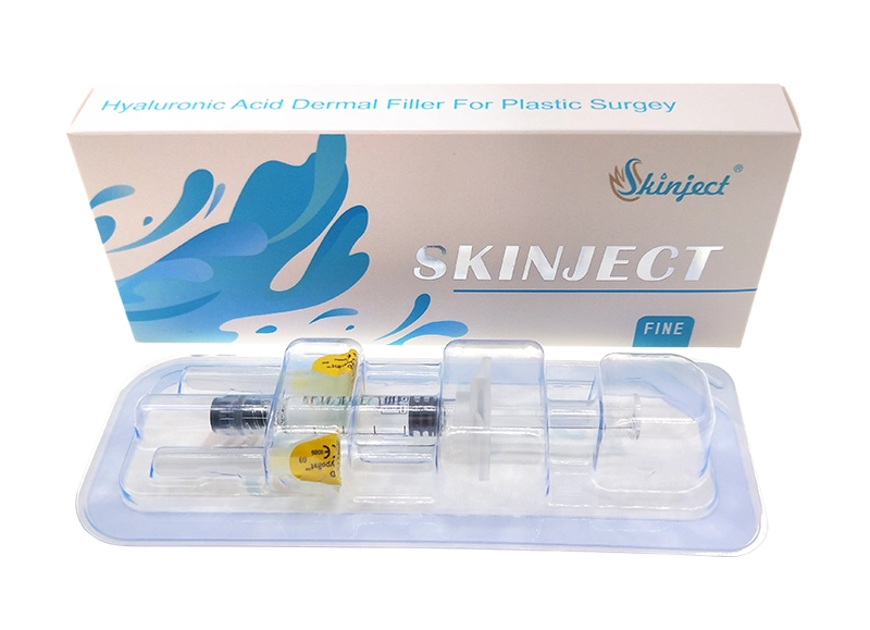 Skinject Fine 2ml Facial Hyaluronic Skin Filler for Injection to Remove Wrinkles