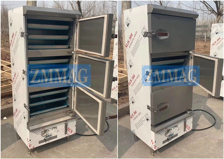 Commercial Drain Cooking Steamer (ZM-Q3-9X)