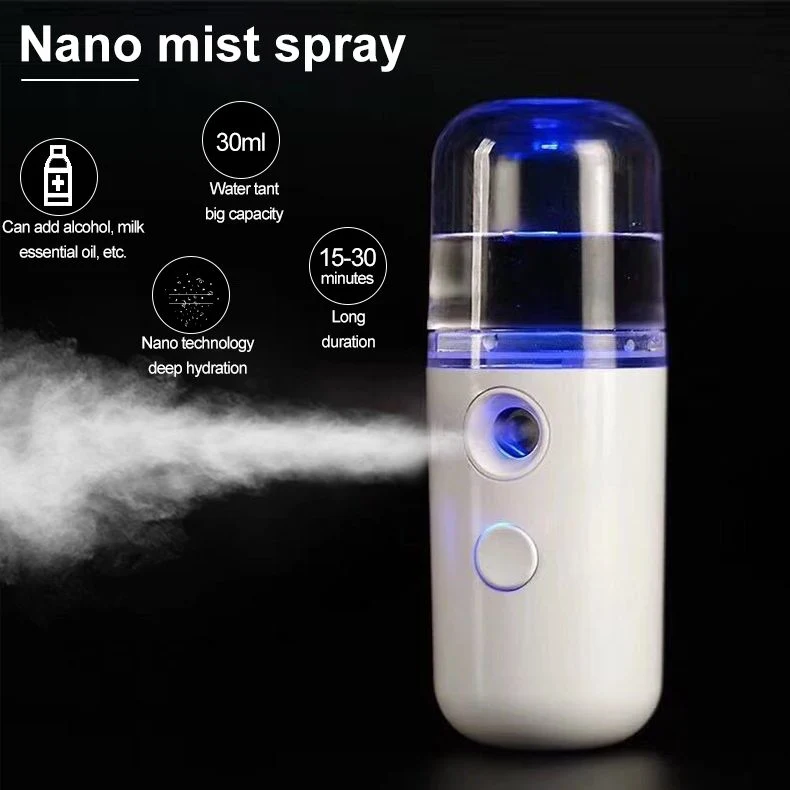 Facial Steamer Nano Ionic Steam for Face Personal Moisturizing Face Sprayer Facial Steamer