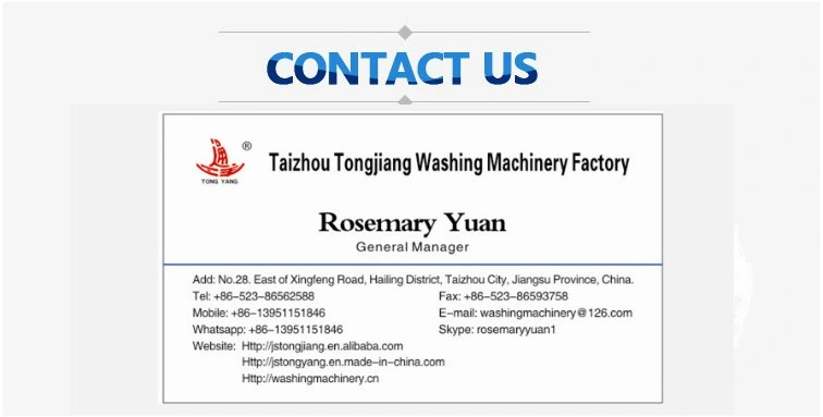 Clothes Washer/ Industrial Laundry Washer / Cleaning Machine for Clothes
