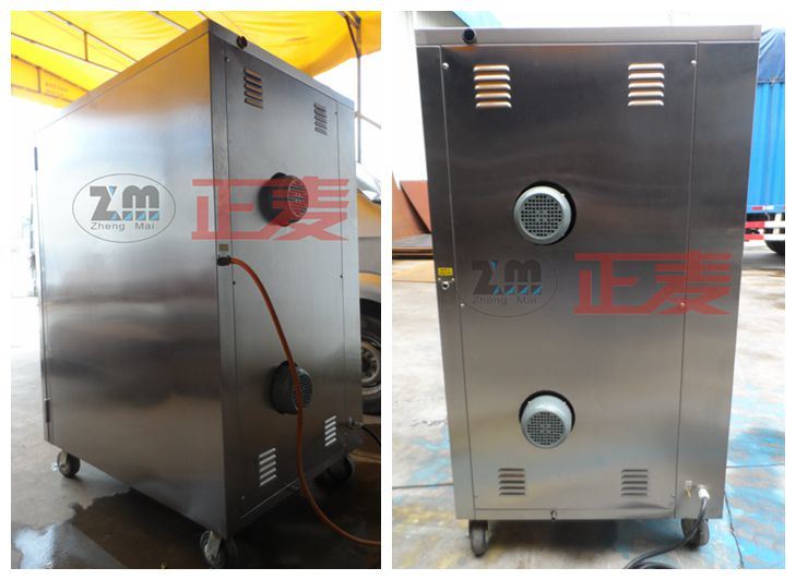 Stainless Steel Naan Turkish Convection Oven Steamer Bread Maker Machine (ZMR-12D)